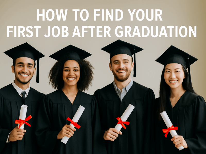How to Find Your First Job After Graduation
